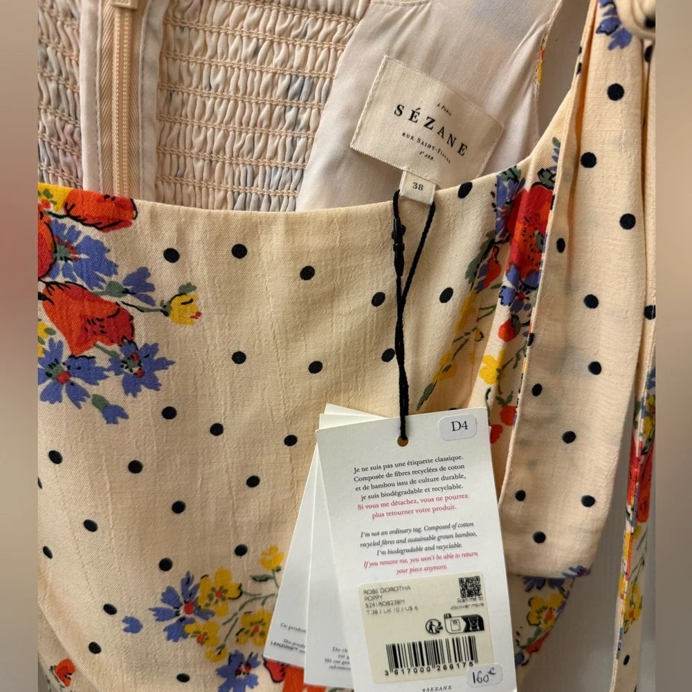 Sezane dorotha dress - Picture 8 of 11